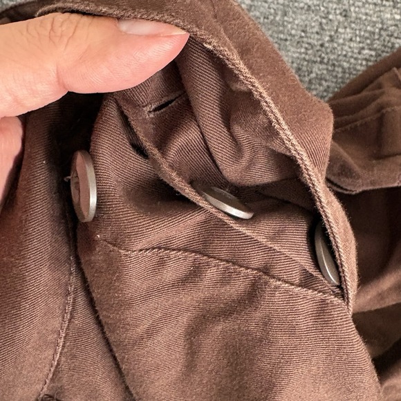 Vintage Y2K Empyre Relax Fit Cargo Pants Brown Size 32x29 Skater Streetwear - Picture 8 of 14